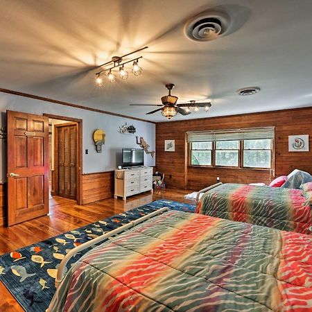 Bayfront Blounts Creek Home Private Beach And Dock! Whichard Beach Εξωτερικό φωτογραφία