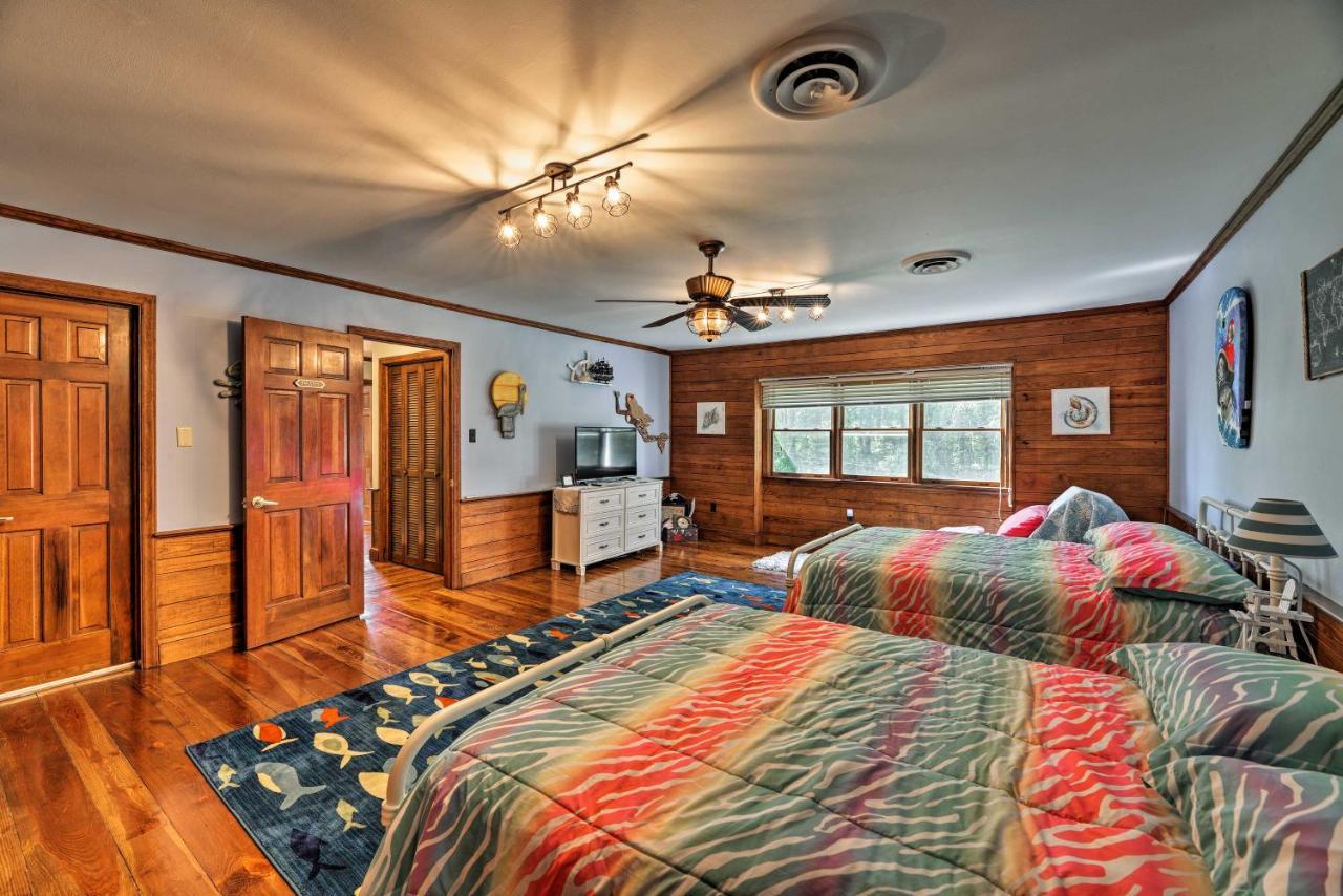 Bayfront Blounts Creek Home Private Beach And Dock! Whichard Beach Εξωτερικό φωτογραφία