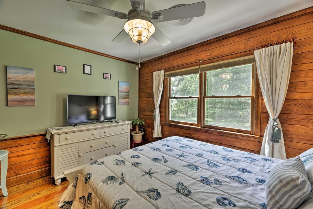 Bayfront Blounts Creek Home Private Beach And Dock! Whichard Beach Εξωτερικό φωτογραφία